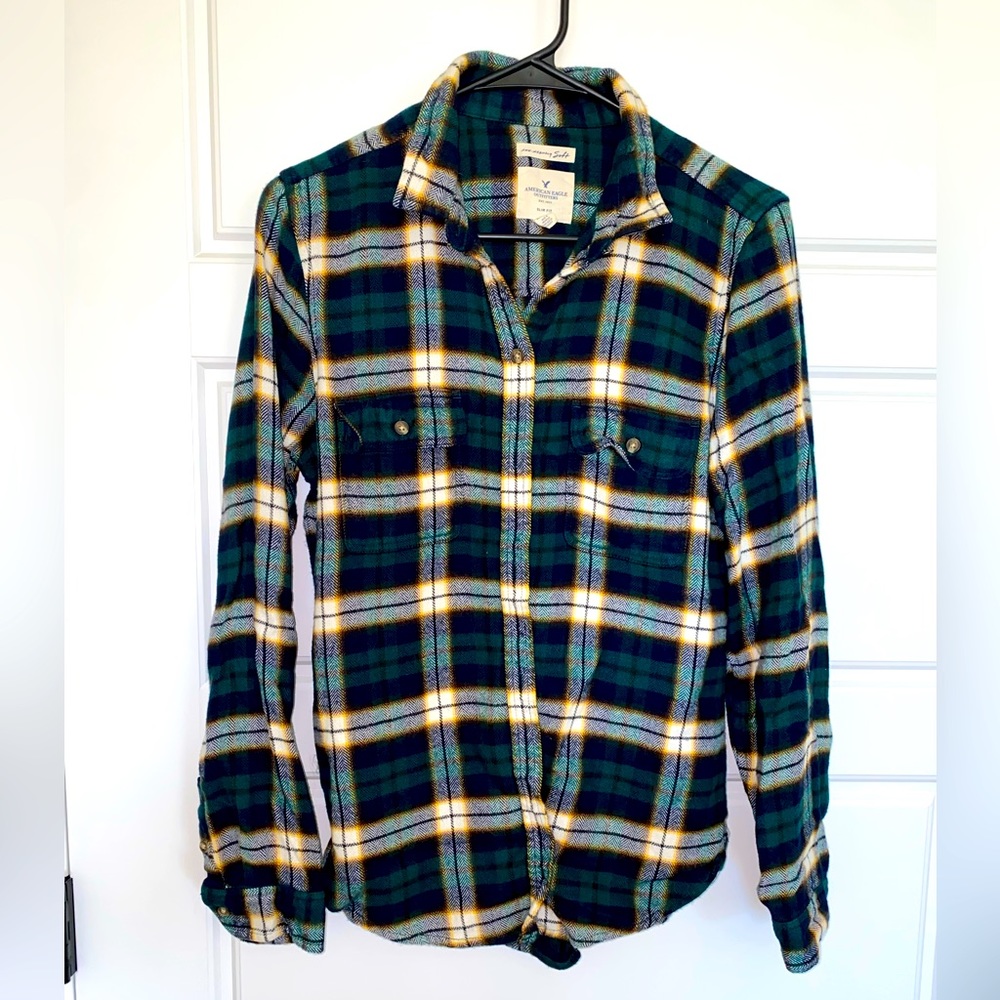 American Eagle Amazingly Soft Flannel Size Medium
